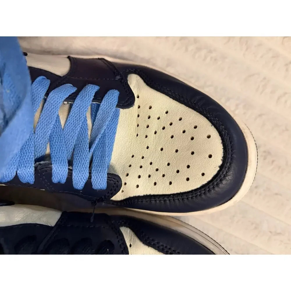 Nike Air Jordan 1 Retro High OG Men’s Size 8.5 Obsidian UNC 2019 555088-140